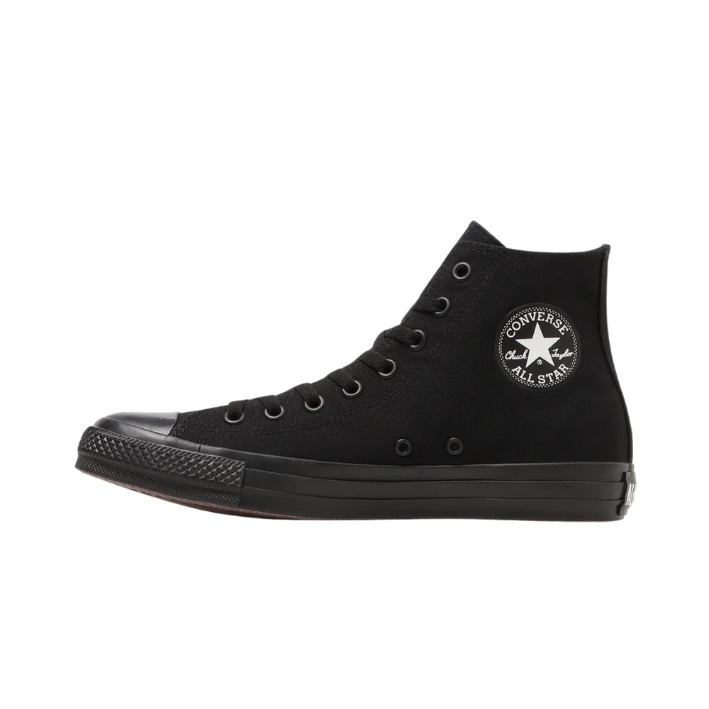 日本限定 Converse ALL STAR FUJINRAIJIN HI 高筒 風神雷神印花帆布鞋 黑色 預購 24 cm | 誠品線上