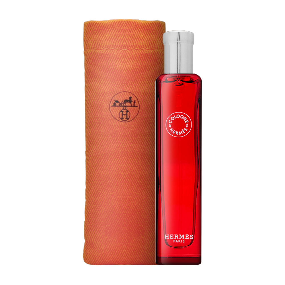 【Hermes愛馬仕】Eau de rhubarbe ecarlate 緋紅火參古龍水 15ml #布袋裝 -平行輸入