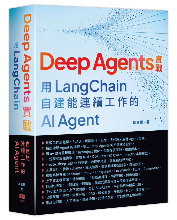 Deep Agents實戰: 用LangChain自建能連續工作的AI Agent