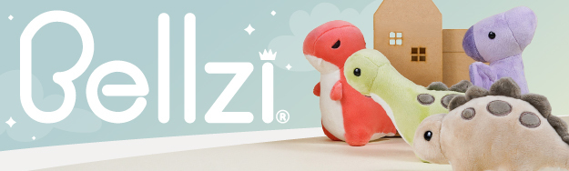 美國《Bellzi 貝樂思》飽滿療癒系～絨毛動物玩偶～