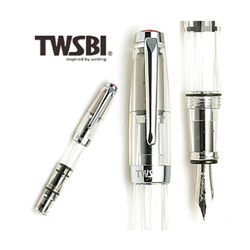 TWSBI VAC Mini負壓吸墨式鋼筆/ 透明/ EF │ 誠品線上
