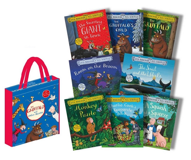 Julia Donaldson QR有聲繪本套書(不織布袋裝/8冊合售) │ 誠品線上