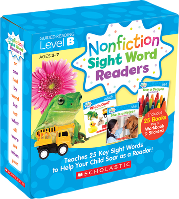 Nonfiction Sight Word Readers Level B: Teaches 25 Key Sight Words to Help Your Child Soar as a Reader! (25冊合售)