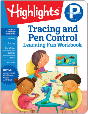 Preschool Tracing and Pen Control Learning Fun Workbook