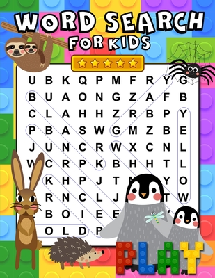 Word Search For Kids: 100 Fun and Educational Word Search Puzzles for Kids ages 6-8 Search & Find Activity Book to Improve Vocabular