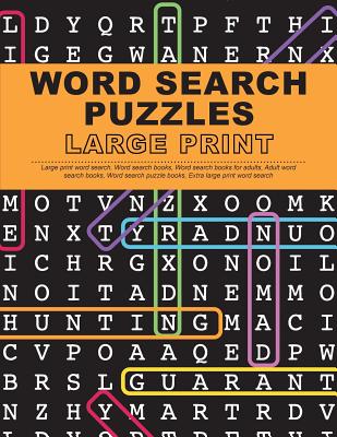 Word Search Puzzles Large Print