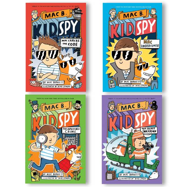 Mac B., Kid Spy 1-4 Box Set (4冊合售) | 誠品線上