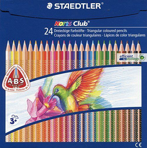 STAEDTLER 24色三角色鉛筆組| 誠品線上