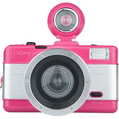 LOMOGRAPHY Fisheye 2 Camera Package Pink