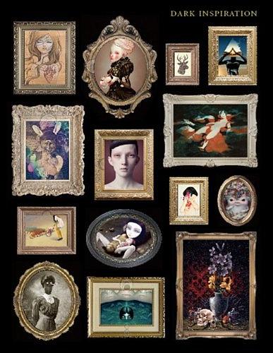 【新品】Dark Inspiration / ゴシック アート Dark Inspiration: Grotesque Illustrations, Art & Design