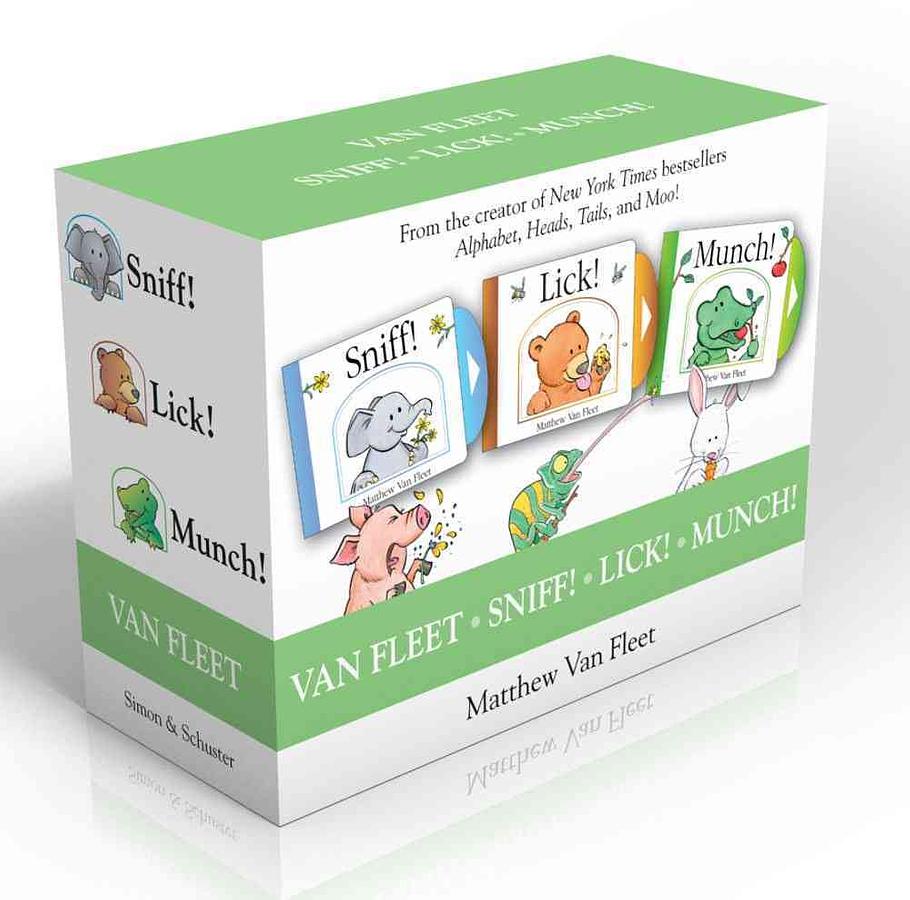 Van Fleet Sniff! Lick! Munch! 仕掛け絵本3冊セット Van Fleet Sniff! Lick! Munch! (3冊合售) | 誠品線上