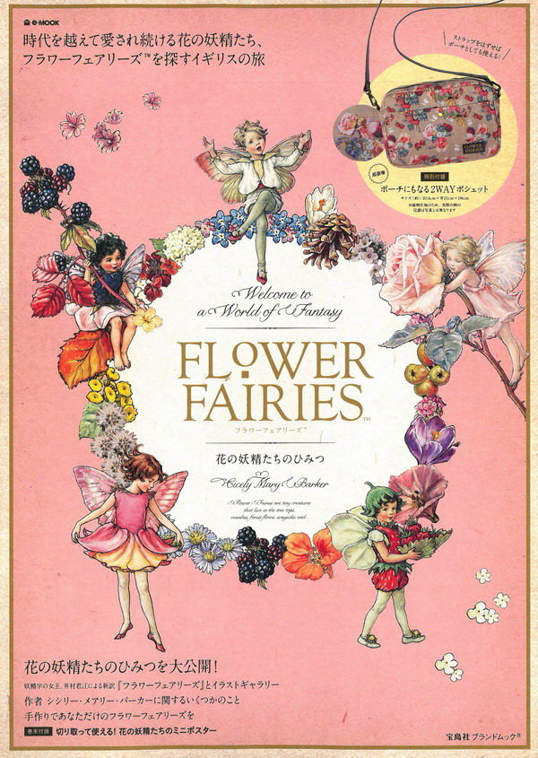 花の妖精たち 付属の刺繍糸 図案本 Flower Fairies 花の妖精たち 付属の刺繍糸 図案本 Flower Fairies