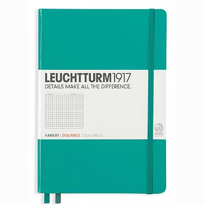 LEUCHTTURM1917 經典方眼筆記本 / 祖母綠