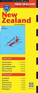 New Zealand Travel Map (4 Ed.)