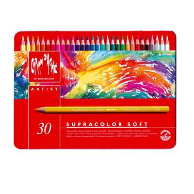 CARAN D'ACHE SUPRACOLOR專家級水溶性色鉛筆30色限定版| 誠品線上