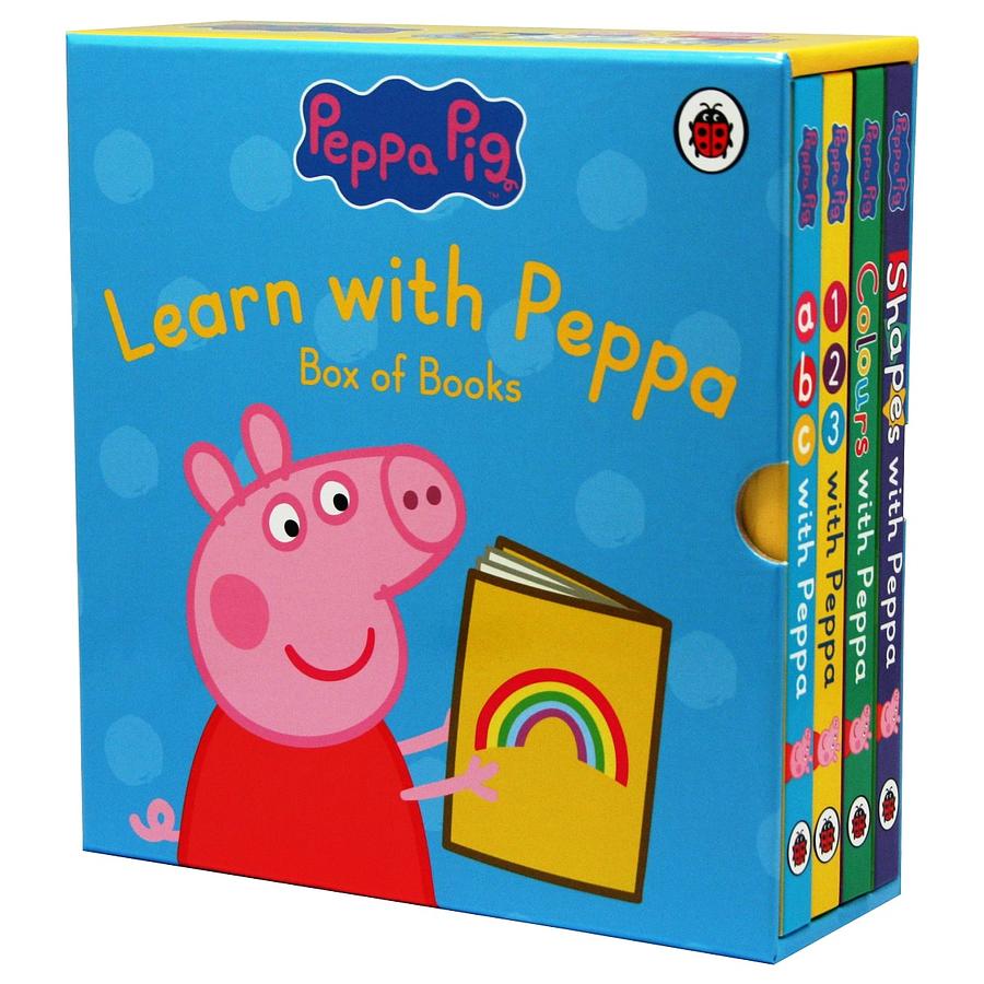Learn with Peppa Box of Books (4冊合售)