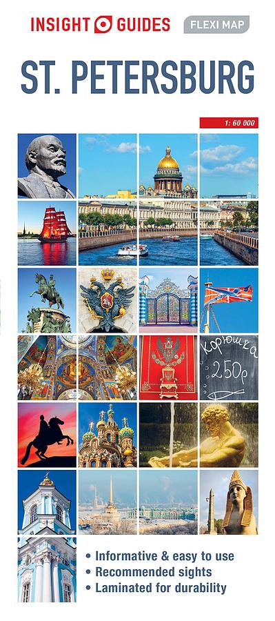 Insight Flexi Map: St Petersburg (4 Ed.)