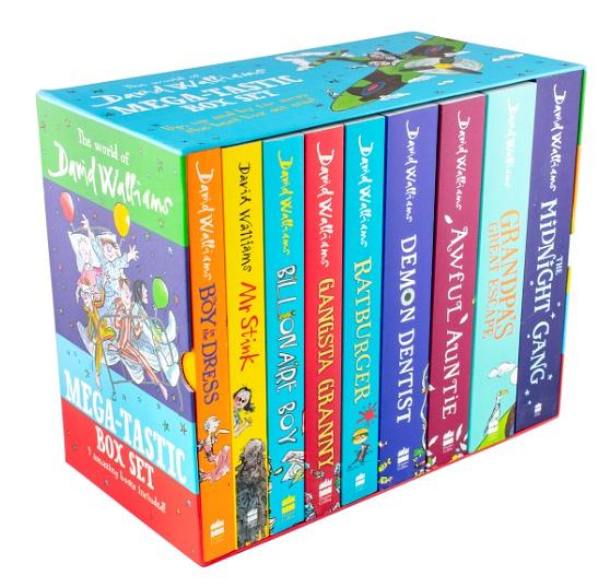 The World of David Walliams: Mega-tastic Box Set (9冊合售) | 誠品線上