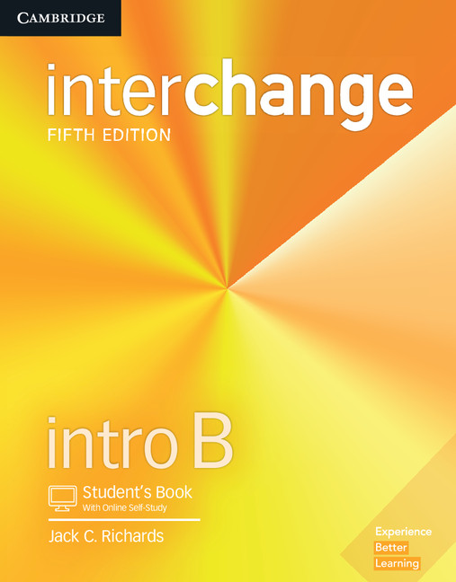Interchange Intro B: Student's Book with Online Self-Study (5 Ed.)