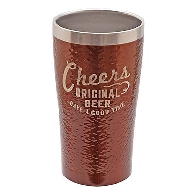 Bisque Cheers不鏽鋼啤酒杯/ S/ 紅色