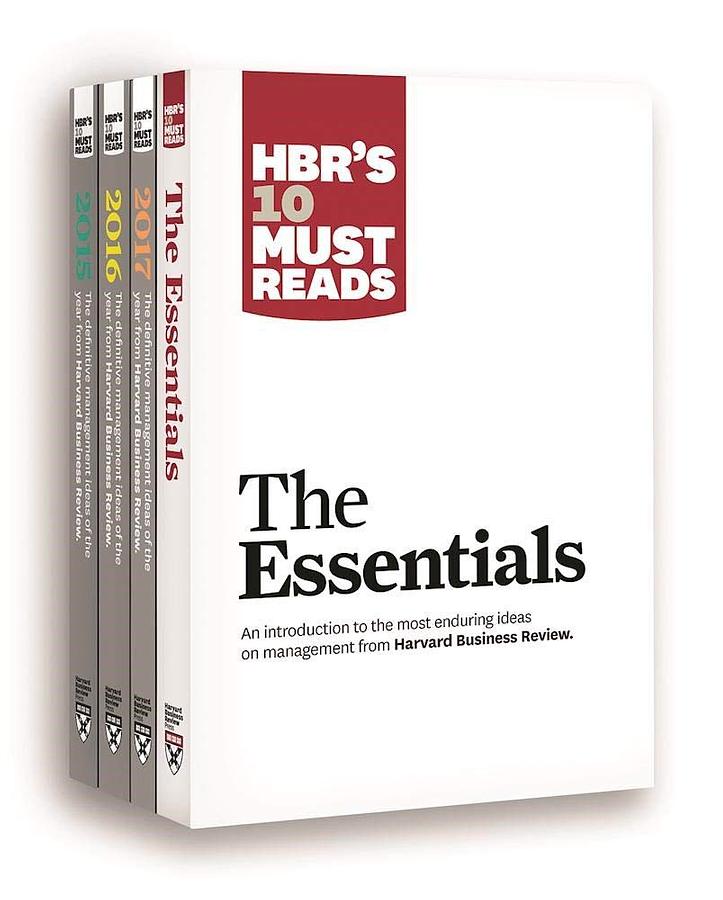 HBR's 10 Must Reads Big Business Ideas Collection: 2015-2017 Plus the Essentials (4冊合售)