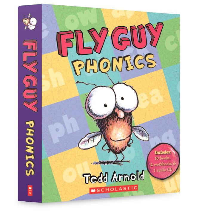Fly Guy Phonics Boxed Set (12冊合售+CD) | 誠品線上