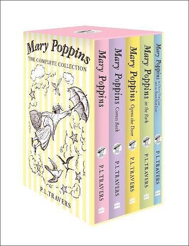 Mary Poppins: The Complete Collection Box Set (5冊合售)