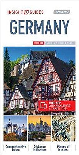 Insight Travel Map: Germany (5 Ed.)