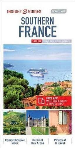 Insight Travel Map: Southern France (5 Ed.)