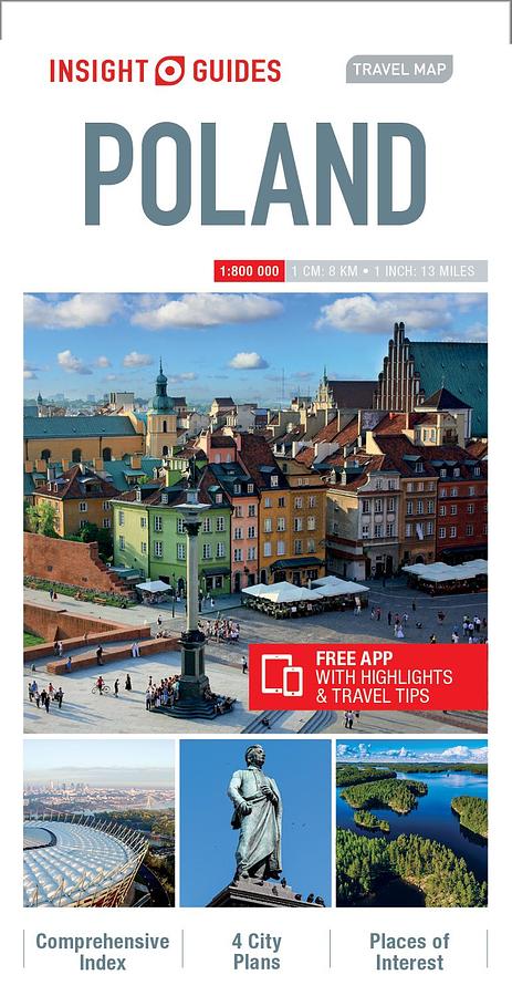 Insight Travel Map: Poland (2 Ed.)