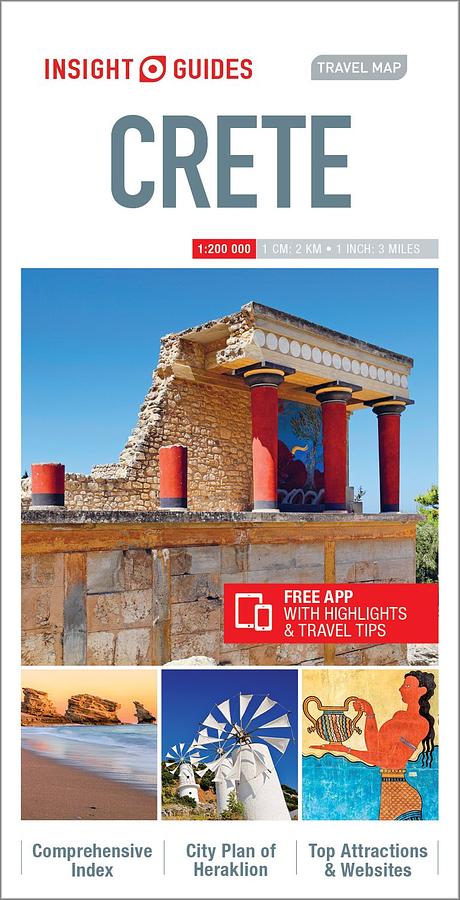 Insight Travel Map: Crete (3 Ed.)