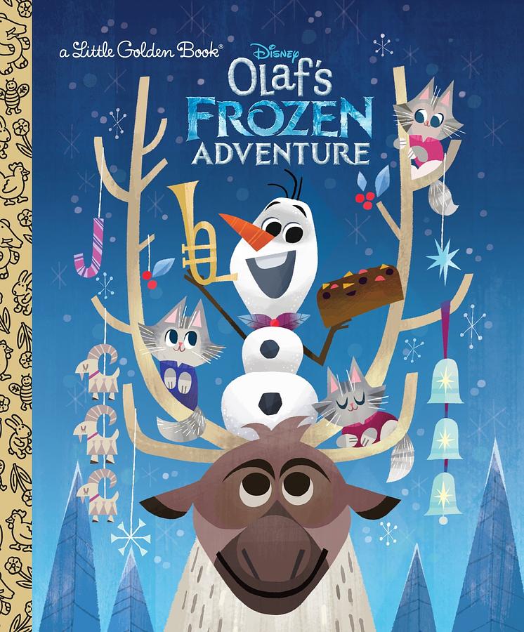 Olaf's Frozen Adventure Little Golden Book