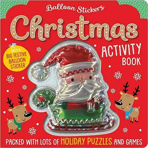 Balloon Sticker Christmas Activity Book