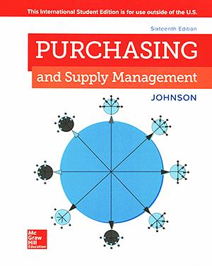 Purchasing and Supply Management (16 Ed.)
