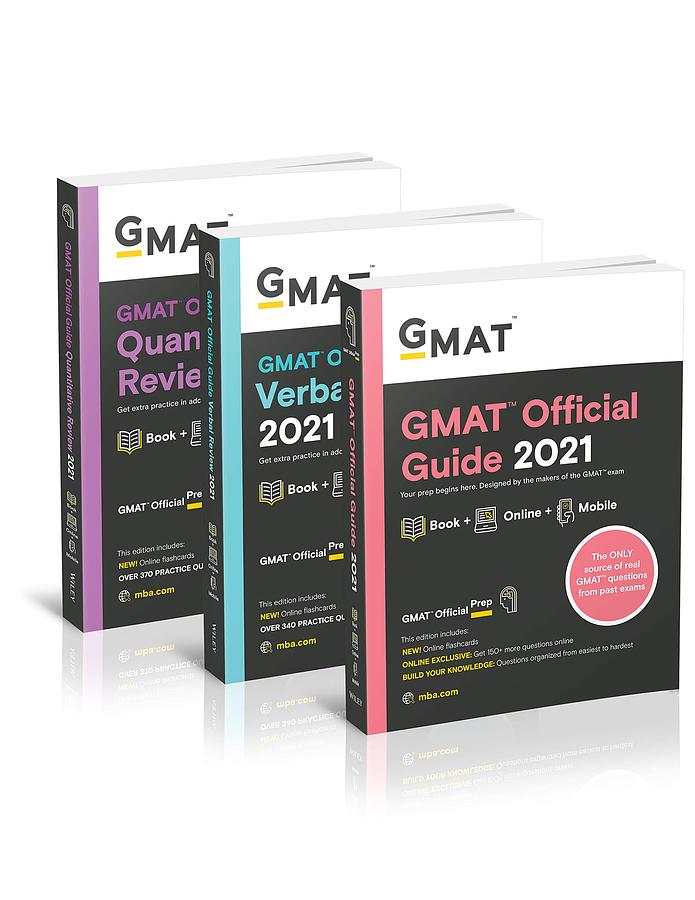 GMAT Official Guide 2021 Bundle: Books+Online (3冊合售) | 誠品線上