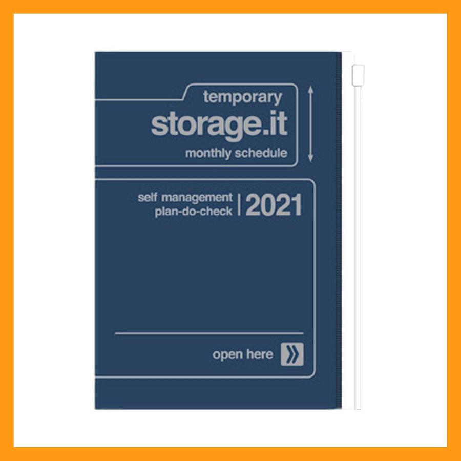 2021 MARK'S Monthly Notebook Storage.It B6 Navy | 誠品線上