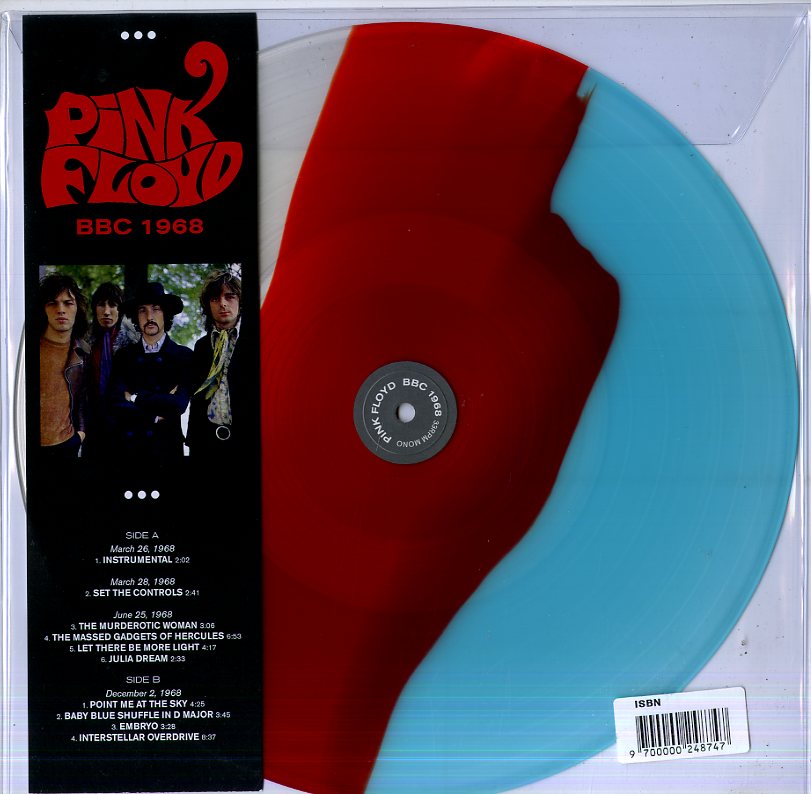 Pink Floyd: BBC 1968 (White/Red/Green Multi Color Vinyl)