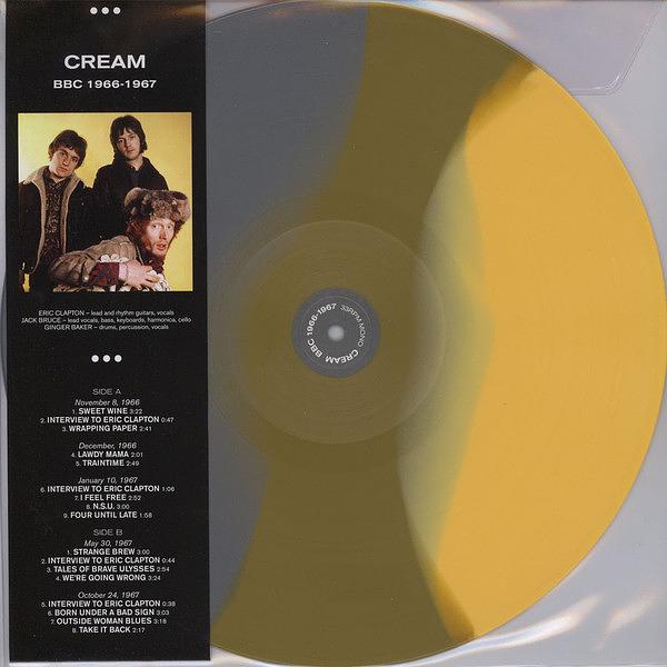 Cream: BBC 1966-1967 (Yellow/Brown/Grey Multi Color Vinyl)