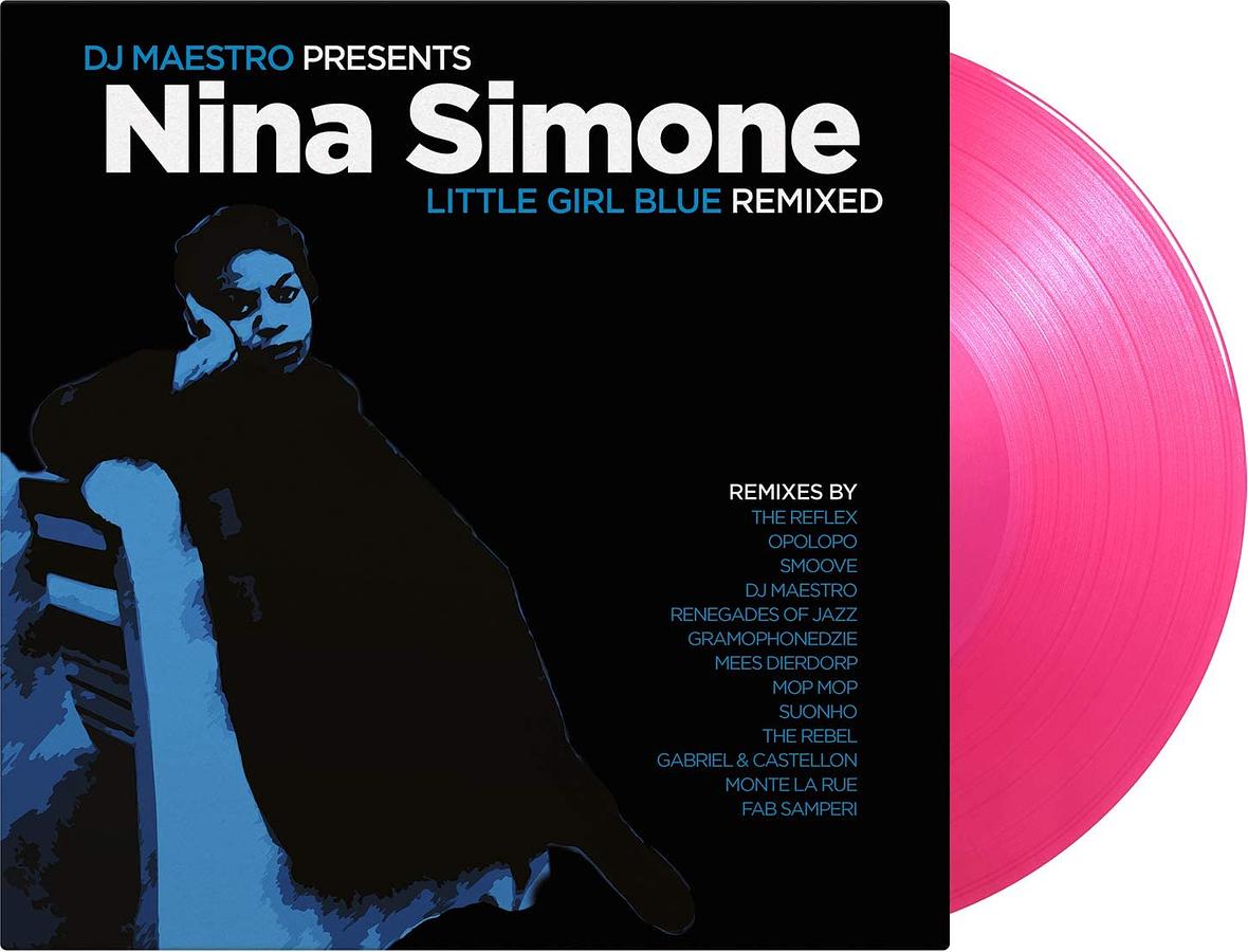 欧2LP DJ Maestro, Nina Simone Little Girl Blue (Remixed) MOVLP1571 Music On Vinyl 未開封 /00520 Dj Maestro: Little Girl Blue Remixed (2LP 180g Transparent Pink