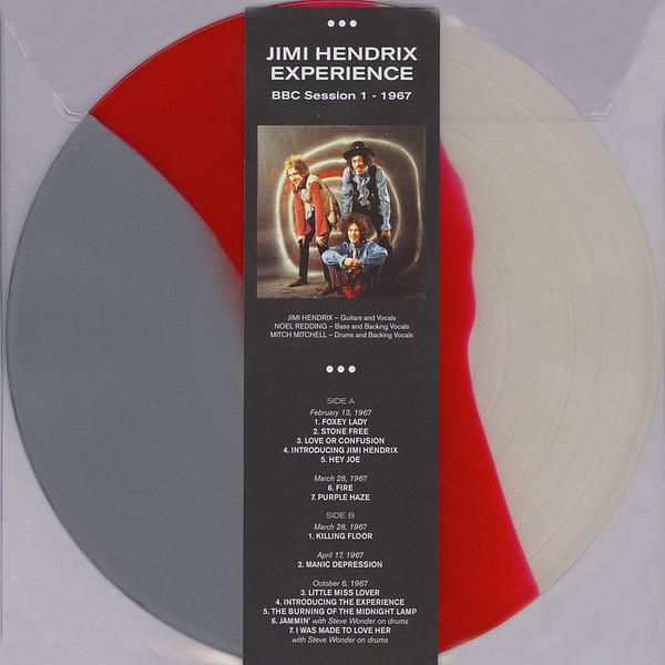 The Jimi Hendrix Experience: BBC Session 1 - 1967 (Gray/Red/White Multi Color Vinyl)