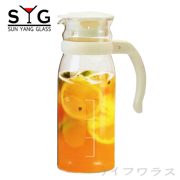 耐熱涼水壺-1215ml-白色-2入組
