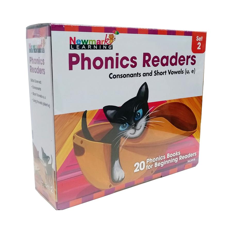Newmark Phonics Readers Set 2: Consonants & Short Vowels u, e (20冊合售)