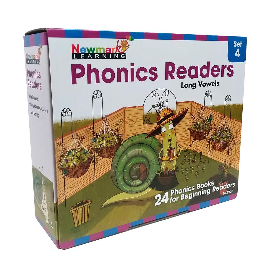Newmark Phonics Readers Set 4: Long Vowels (24冊合售)
