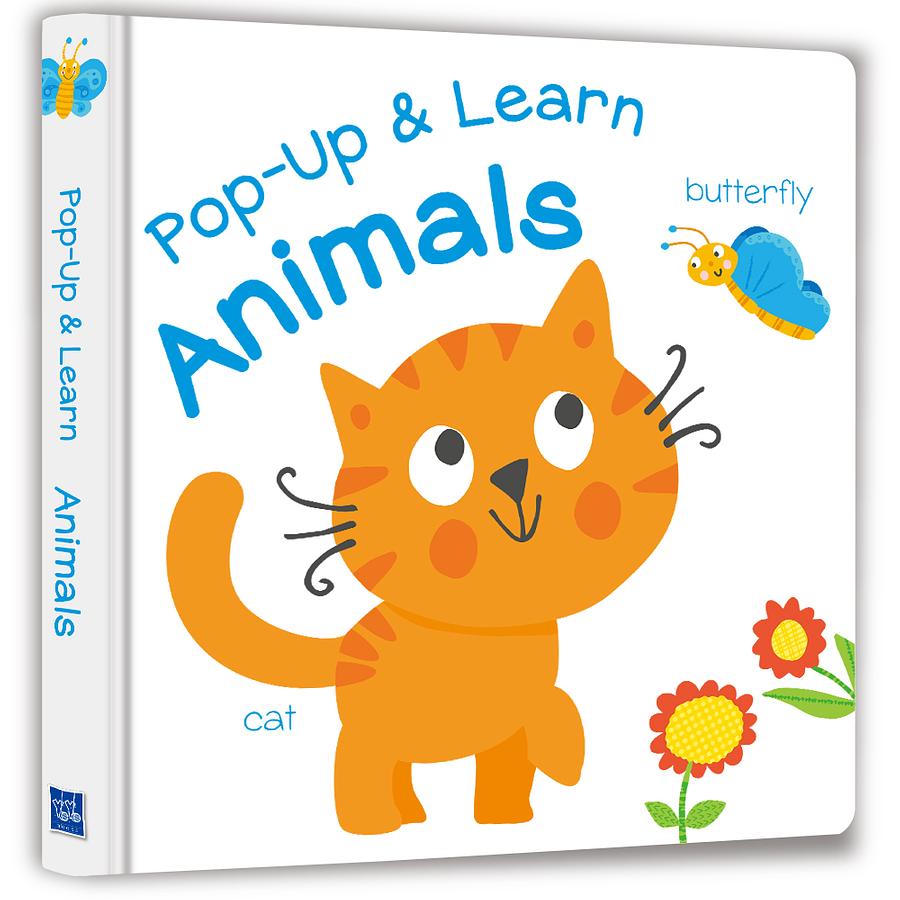 Listen & Learn Series: Pop-Up & Learn Animals (附美籍教師朗讀QR Code)