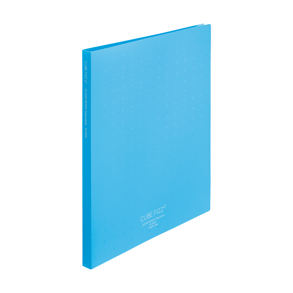 LIHIT LAB. Cube Fizz藍色A4資料本/ 24入