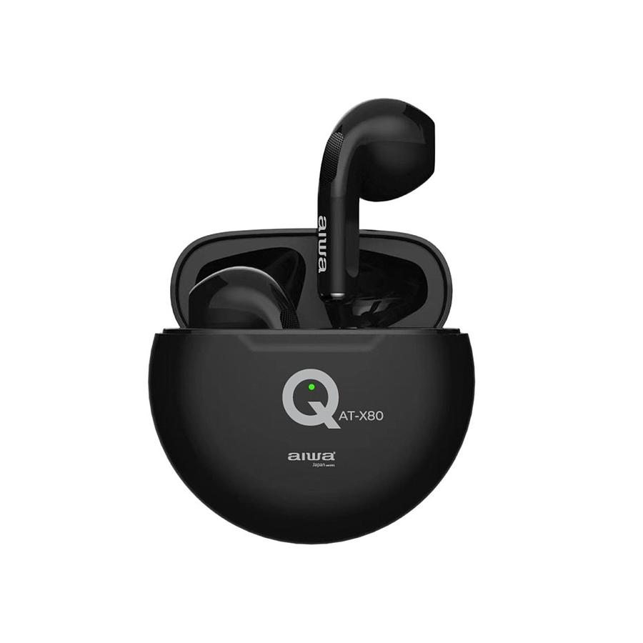 AIWA 愛華 真無線藍牙耳機 AT-X80QB 黑色