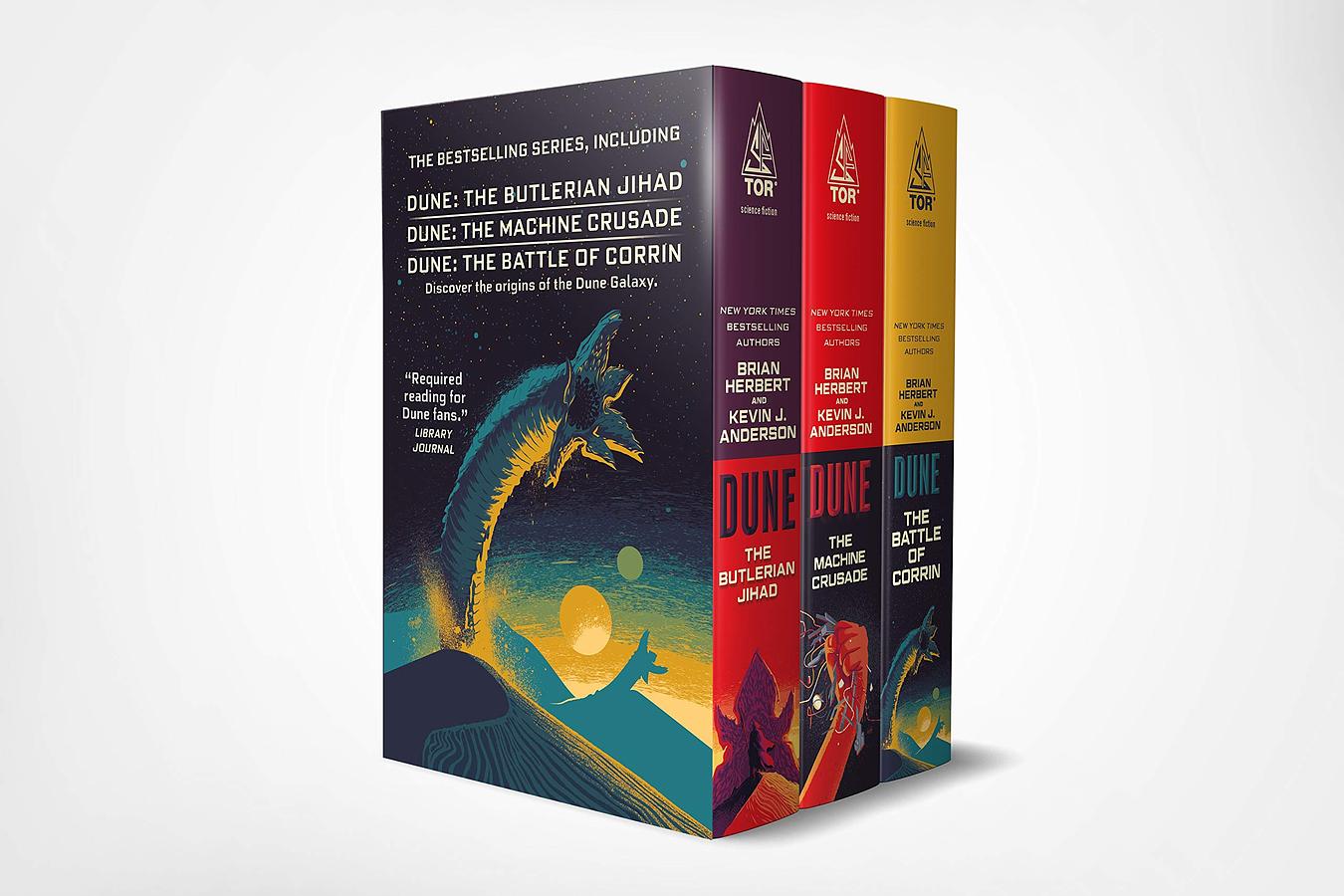 Legends of Dune Mass Market Paperback Boxed Set (3冊合售)