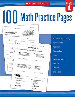 100 Math Practice Pages Grade 1