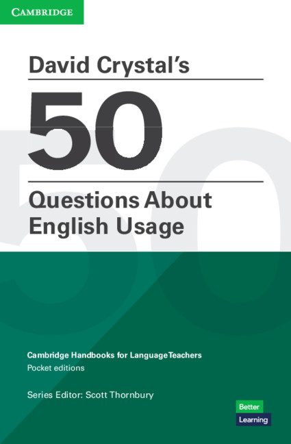 David Crystal's 50 Questions About English Usage (Pocket Ed.)