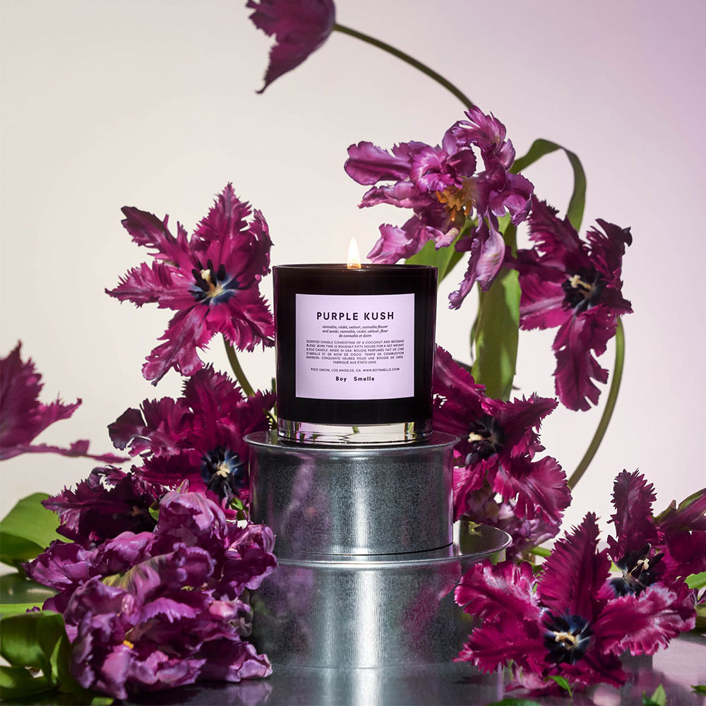 BOY SMELLS 美國天然香氛 紫色羅蘭大麻香氛蠟燭︱ONZE 時一選物